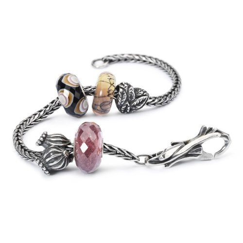 Trollbeads Strawberry Quartz Bead 1 unit