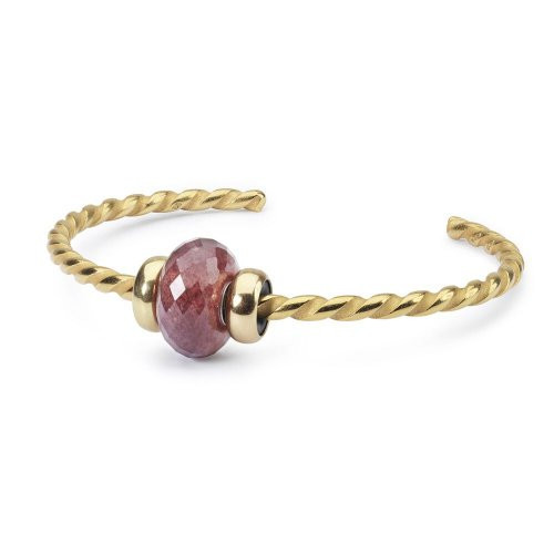 Trollbeads Strawberry Quartz Bead 1 unit