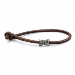 Trollbeads Single Leather Bracelet Black