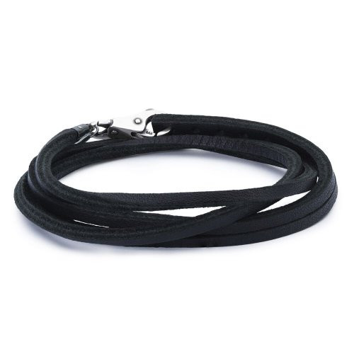 Trollbeads Black Leather Bracelet 45 cm