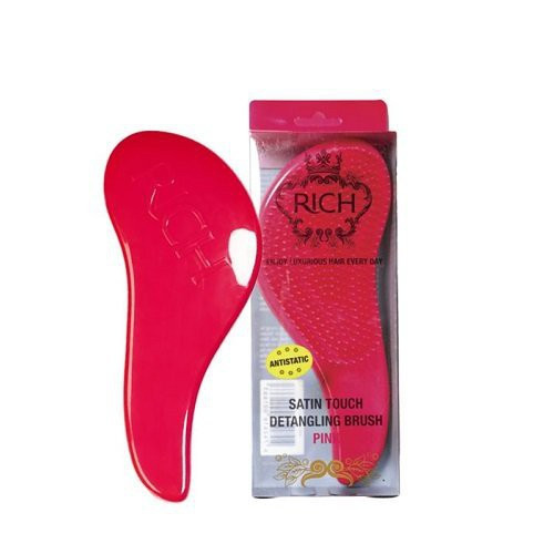 Rich Satin Touch Detangling Hairbrush - Orange Pink