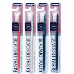 Royal Denta Silver Super Soft Toothbrush Red