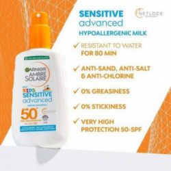 Garnier Ambre Solaire Kids Water Resistant Sun Cream Spray SPF50+ 200ml
