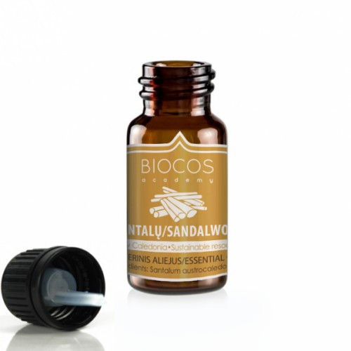 BIOCOS Santalum Austrocaledonicum Sandalwood Essential Oil 2ml