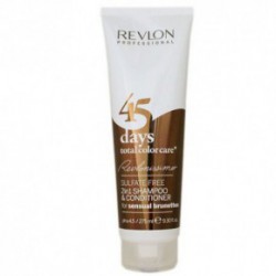 Revlon Professional 45 days Total Color Care Shampoo & Conditioner - Sensual Brunettes 275ml