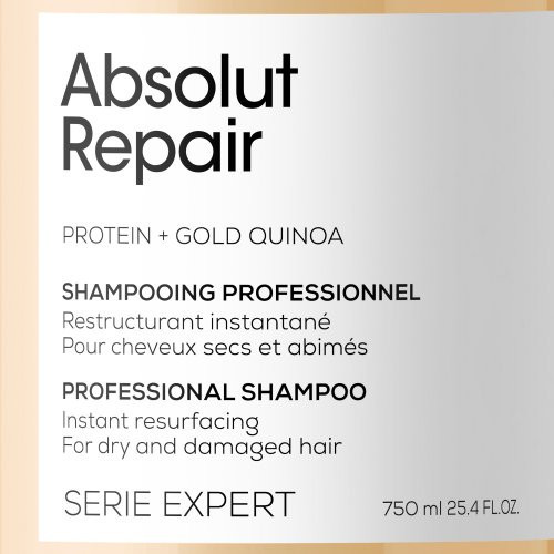 L'Oréal Professionnel Absolut Repair Shampoo for Damaged Hair 500ml