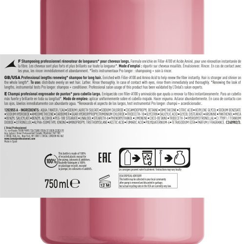 L'Oréal Professionnel Pro Longer Shampoo 300ml