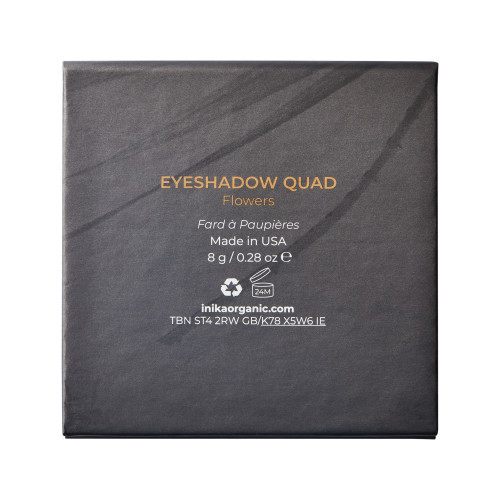 Inika Organic Quad Eyeshadow Palette 8g