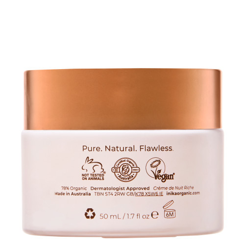 Inika Organic Phytofuse Renew Rich Night Cream 50ml