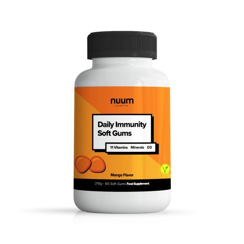 Nuum Cosmetics Daily Immunity Soft Gums Food Supplement 210g