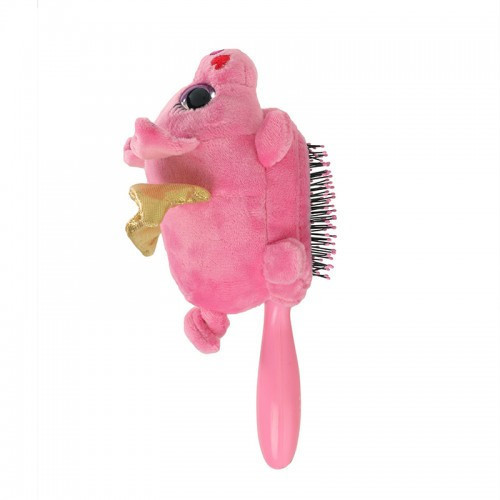 WetBrush Plush Brush Flying Pig Detangling Brush 1pcs