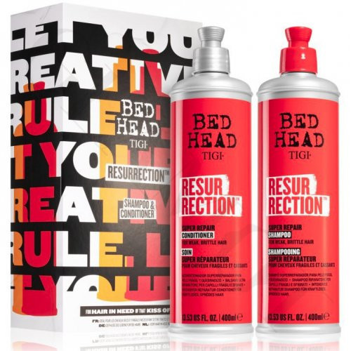 Tigi Bed Head Resurrection Super Repair Gift Set 2 x 400ml