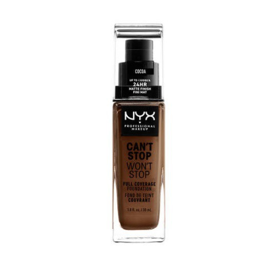 Photos - Foundation & Concealer NYX Professional Makeup Can't Stop Won't Stop Full Coverage Foundation 21 Cocoa 