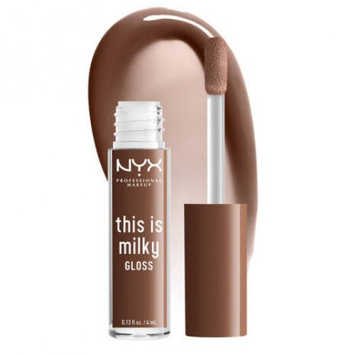 Photos - Lipstick & Lip Gloss NYX Professional Makeup This Is Milky Gloss Vegan Lip Gloss Milk The Coco 