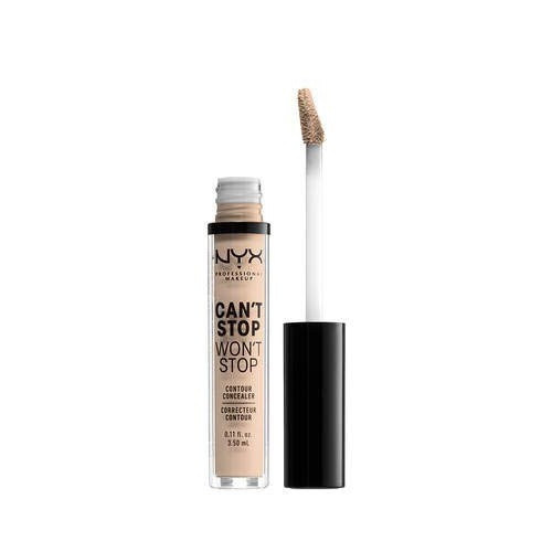 Photos - Foundation & Concealer NYX Professional Makeup Can't Stop Won't Stop Contour Concealer Alabaster 