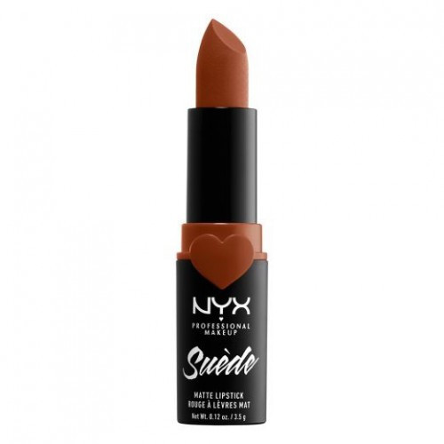 Photos - Lipstick & Lip Gloss NYX Professional Makeup Suede Matte Lipstick 08 Peach Don\'t Kill My Vibe 