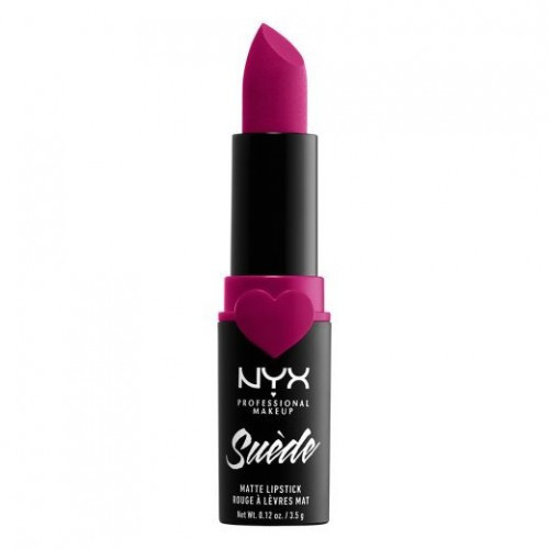 Photos - Lipstick & Lip Gloss NYX Professional Makeup Suede Matte Lipstick 12 Clinger 