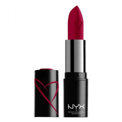 Photos - Lipstick & Lip Gloss NYX Professional Makeup Shout Loud Satin Lipstick Wife Goals 