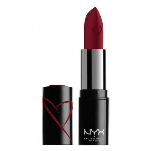 Photos - Lipstick & Lip Gloss NYX Professional Makeup Shout Loud Satin Lipstick Everyone Lies 