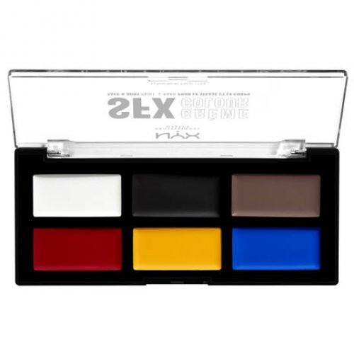 NYX Professional Makeup SFX Face and Body Paint Palette 6x1.4g