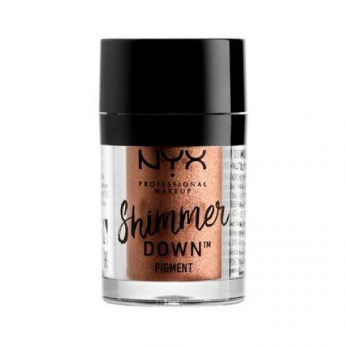 Photos - Eyeshadow NYX Professional Makeup Shimmer Down Pigment Almond 