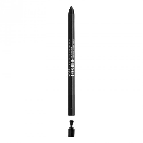 Photos - Eye / Eyebrow Pencil NYX Professional Makeup Tres Jolie Gel Pencil Liner Pitch black 
