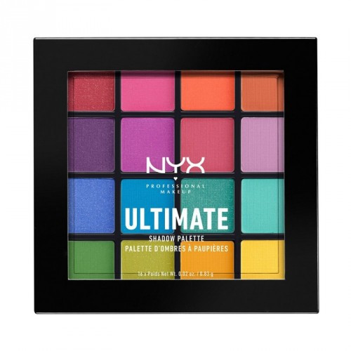 Photos - Eyeshadow NYX Professional Makeup Ultimate Shadow Palette Brights 