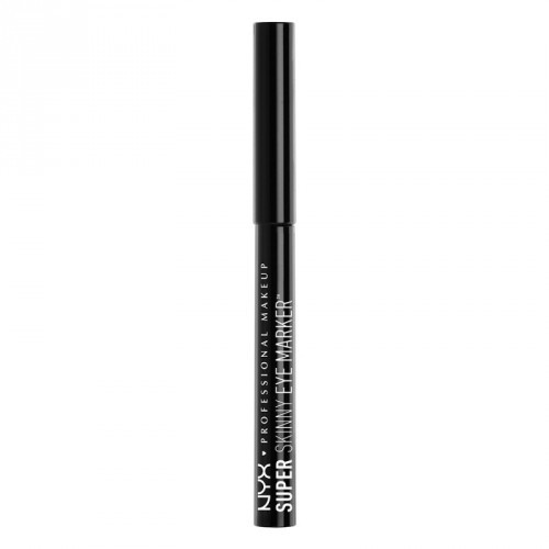 Photos - Eye / Eyebrow Pencil NYX Professional Makeup Super Skinny Eye Marker Carbon black 