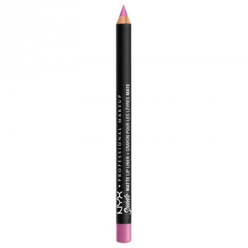Photos - Lipstick & Lip Gloss NYX Professional Makeup Suede Matte Lip Liner Respect the pink 