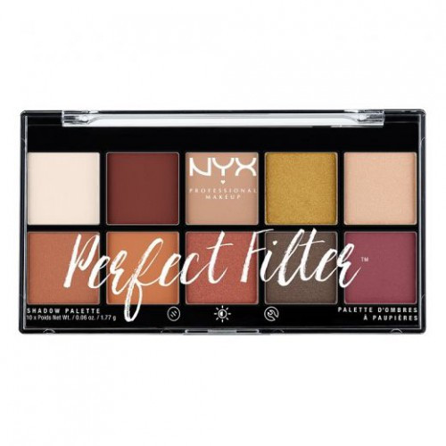 NYX Professional Makeup Perfect Filter Shadow Palette 17.7g