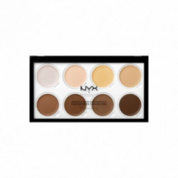 NYX Professional Makeup Highlight & Contour Cream Pro Palette 16g