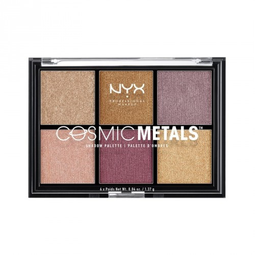 Photos - Eyeshadow NYX Professional Makeup Cosmic Metals Shadow Palette 8.22g 