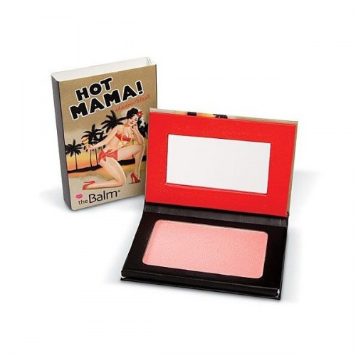 Photos - Face Powder / Blush theBalm Hot Mama Shadow and Blush Beautiful Peachy Pink 