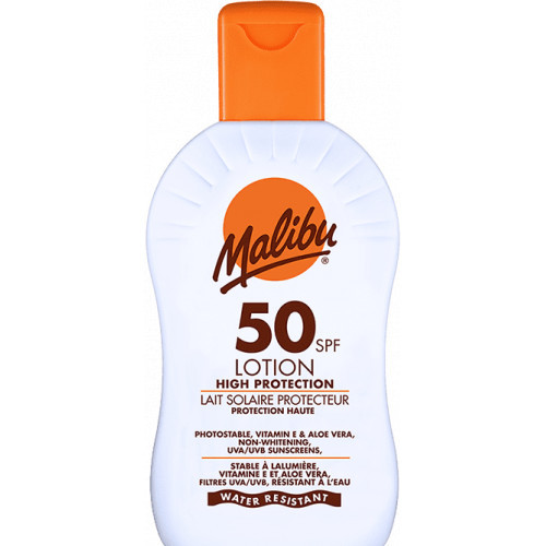 Photos - Sun Skin Care Malibu Lotion Protection SPF50 200ml