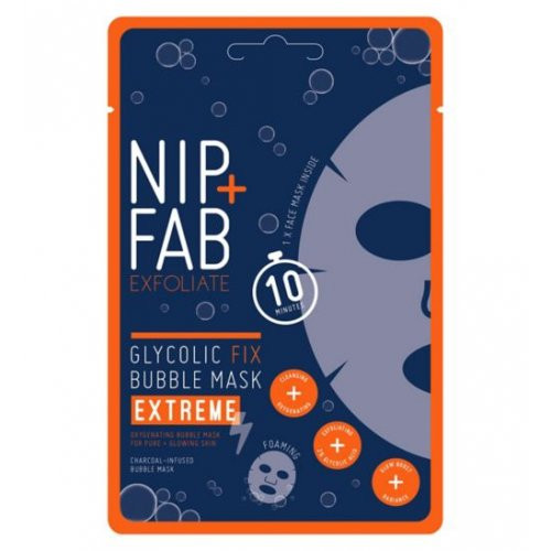 Photos - Facial Mask NIP + FAB Glycolic Fix Bubble Sheet Mask 1 unit