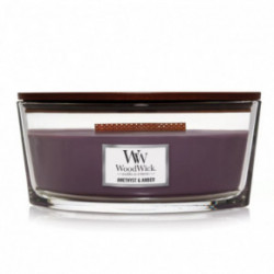 WoodWick Amethyst & Amber Candle Heartwick