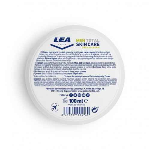 LEA Men Skin Care Cream 100ml