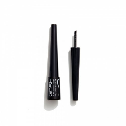 Photos - Eye / Eyebrow Pencil GOSH Copenhagen Slanted Pro Liner 001 Intense Black 
