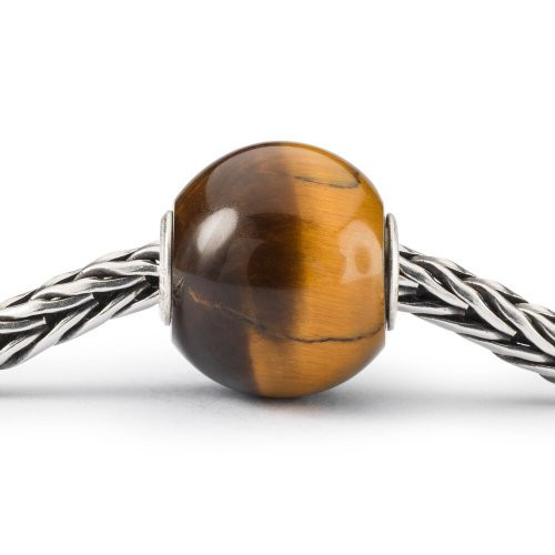 Trollbeads Jumbo Round Yellow Tiger Eye Bead 1pcs