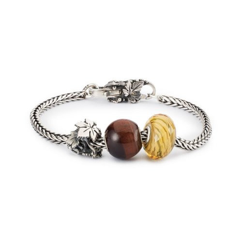 Trollbeads Jumbo Round Red Tiger Eye Bead 1pcs