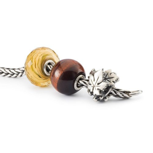 Trollbeads Jumbo Round Red Tiger Eye Bead 1pcs