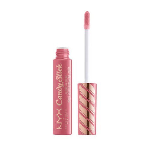 Photos - Lipstick & Lip Gloss NYX Professional Makeup Candy Slick Glowy Lip Color Cream Bee 