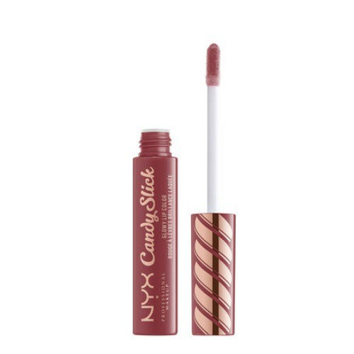 Photos - Lipstick & Lip Gloss NYX Professional Makeup Candy Slick Glowy Lip Color Smore Please 