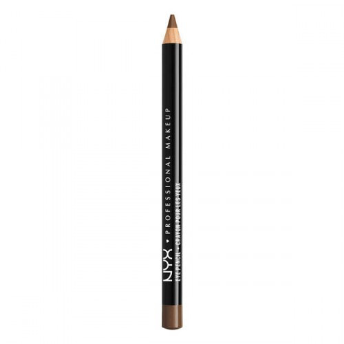 Photos - Eye / Eyebrow Pencil NYX Professional Makeup Slim Eye Pencil Medium Brown 