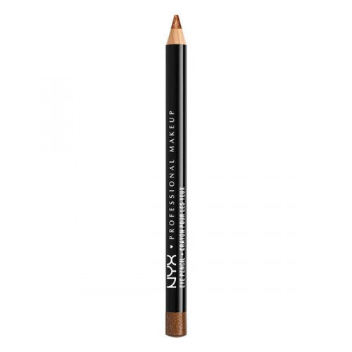 Photos - Eye / Eyebrow Pencil NYX Professional Makeup Slim Eye Pencil Bronze shimmer 