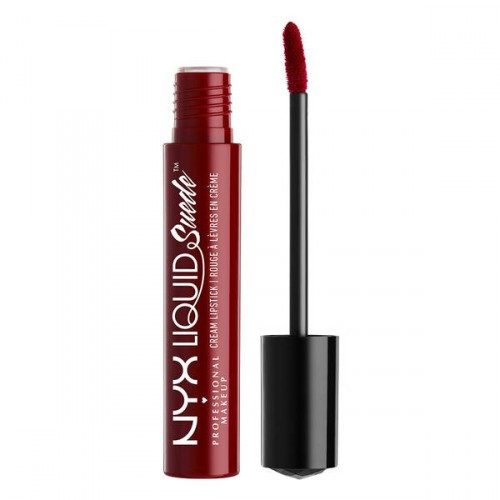 Photos - Lipstick & Lip Gloss NYX Professional Makeup Liquid Suede Metallic Matte Lipstick Cherry skies 