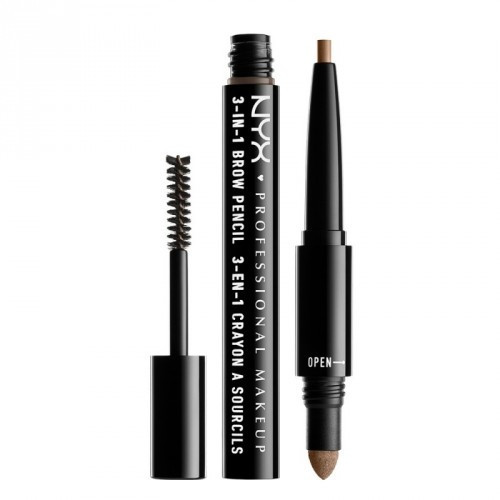 NYX Professional Makeup 3-in-1 Brow Pencil 600 Caramel