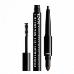 NYX Professional Makeup 3-in-1 Brow Pencil 600 Caramel