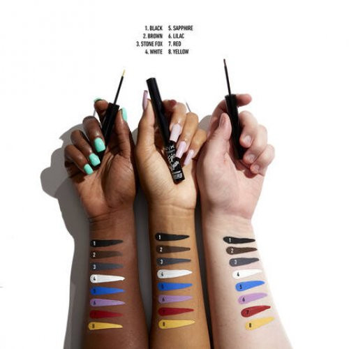 Photos - Eye / Eyebrow Pencil NYX Professional Makeup Epic Wear Liquid Waterproof Liner Sapphire 
