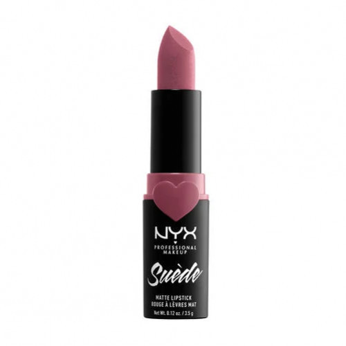 Photos - Lipstick & Lip Gloss NYX Professional Makeup Suede Matte Lipstick Soft spoken 